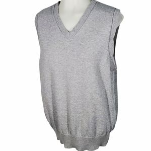 LLBEAN Men's Cashmere and Cotton Sweater Vest Sz M